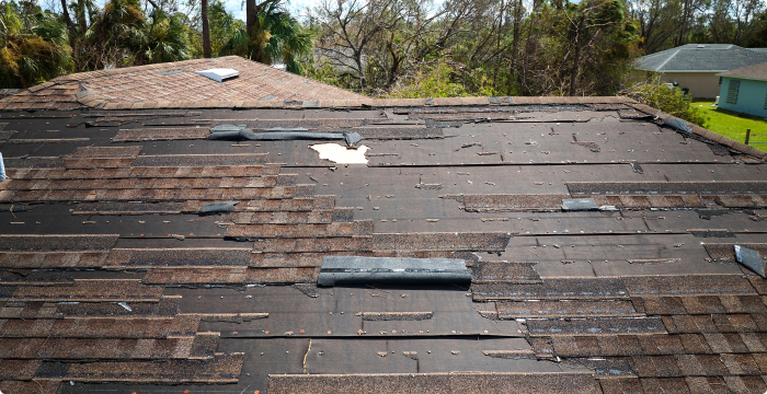 Missing or Damaged Shingles